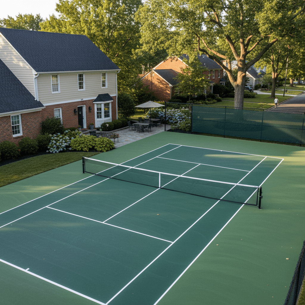 Tennis Court Installation