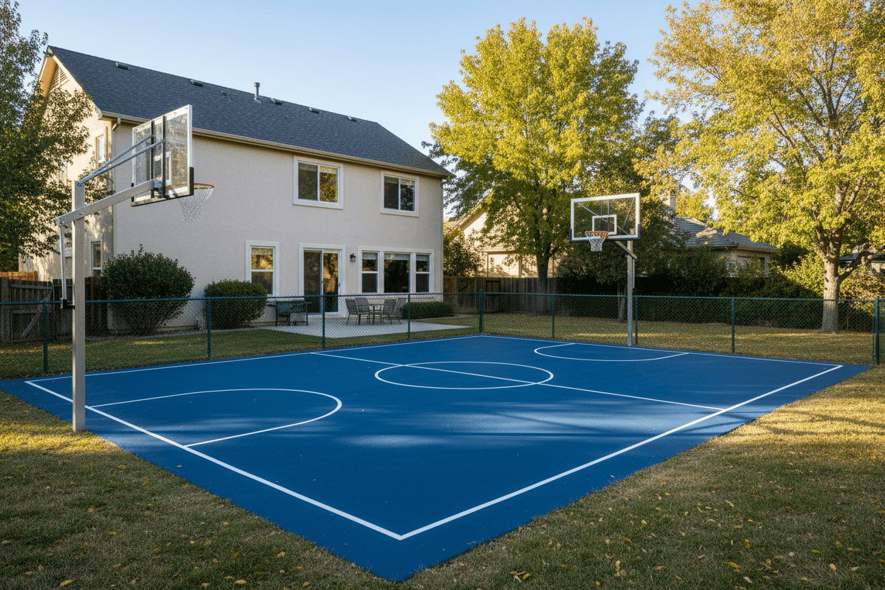 Basketball Court Installation