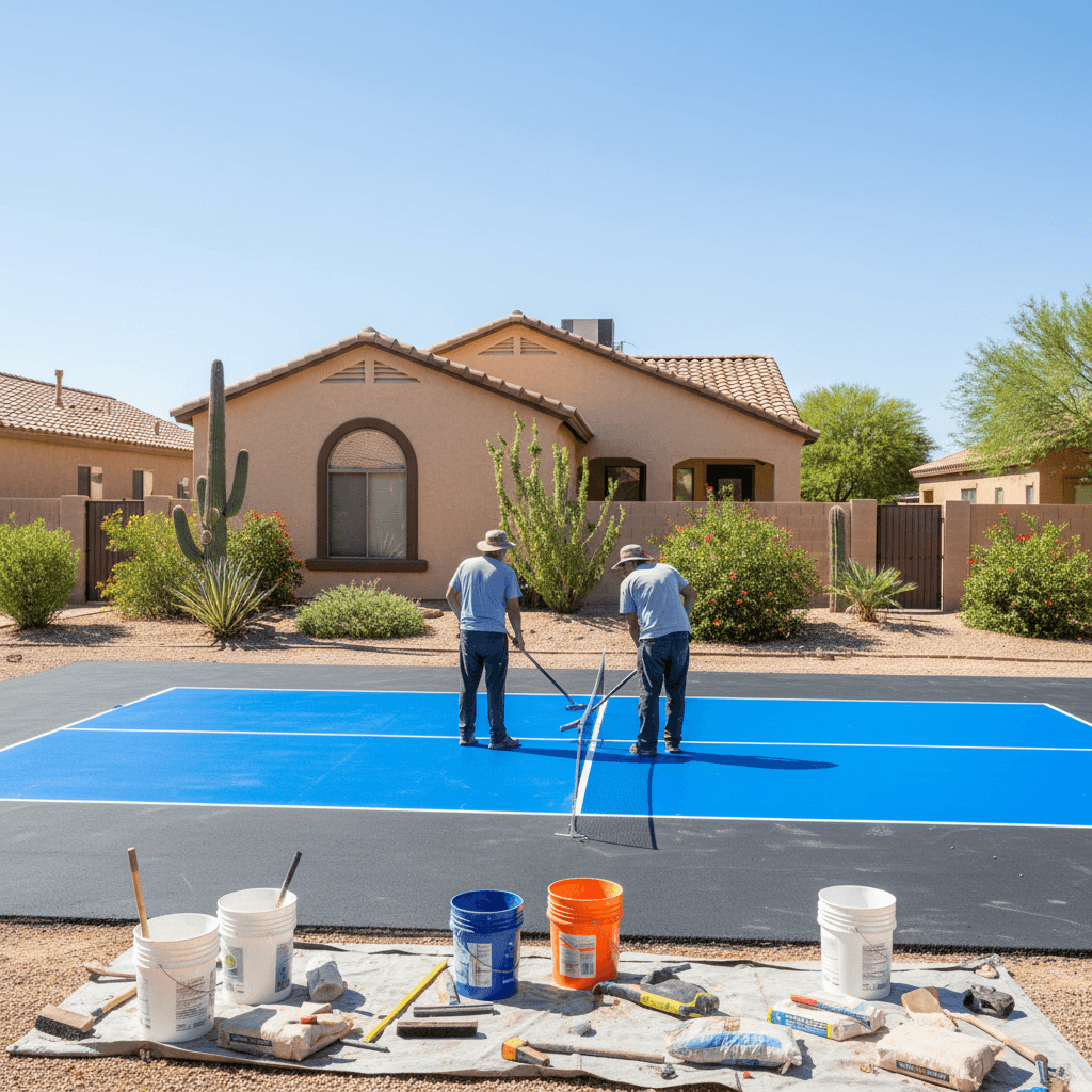 Pickleball Court Installation